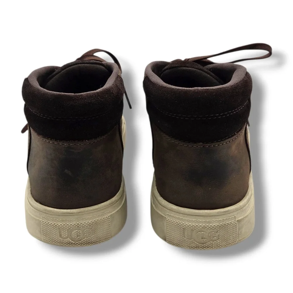UGG Baysider‎ Chukka Weather Boots Mens 8 Brown Waterproof Leather 1120863